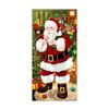 Ornaments Santa Claus Decoration 90x185cm Christmas Door Cover Christmas Hanging Cloth  Porch Home