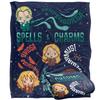 Harry Potter Spells & Charms Chibi Blanket