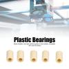 5Pcs Plastic Bearings Solid Durable Linear Exercise More Lightweight Bearing Shafts for 3D Printer M10uu