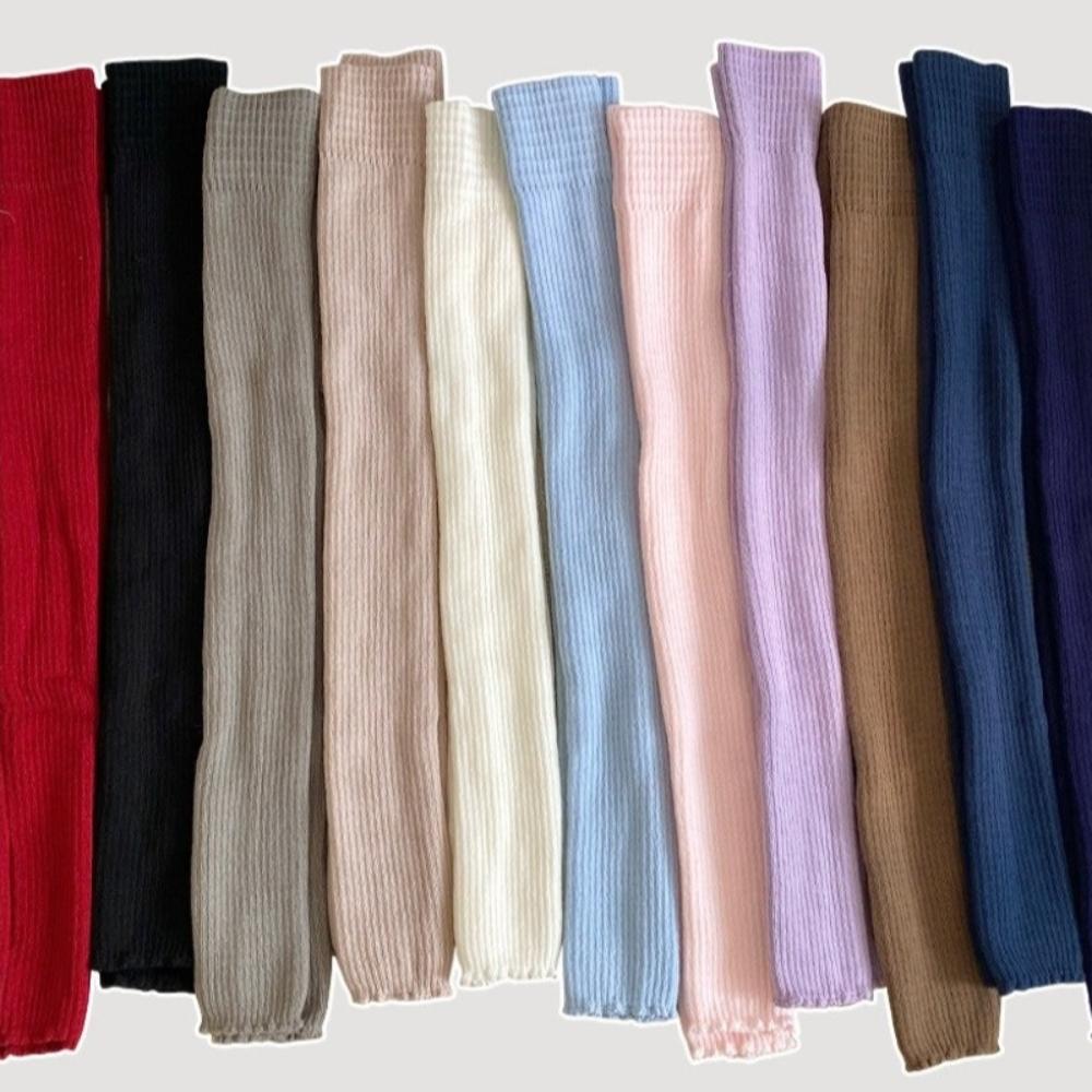 Warme Ballet-Yoga-Overknee-Strümpfe Unifarbene Weiche Knieabdeckung Neue Auf-dem-Bein-Wärmer Fitnessstudio