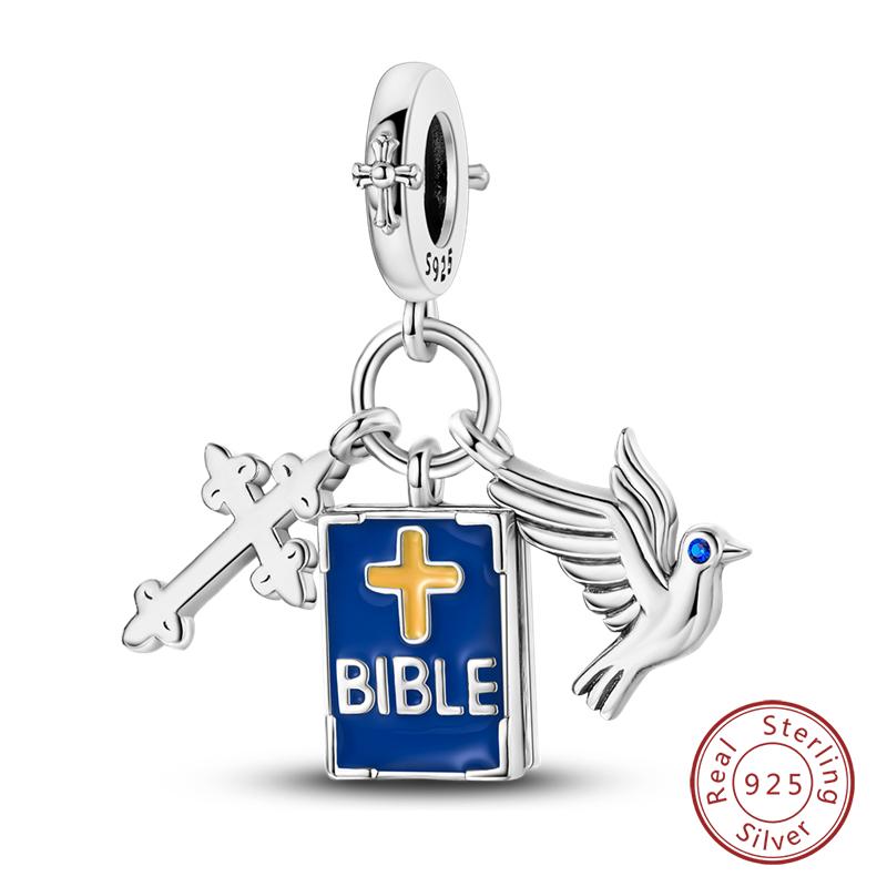 100% Real Copper Classic Devil'S Eye Charms Beads For Women Fit Original Qikaola Bracelets Fine Diy Jewelry Making