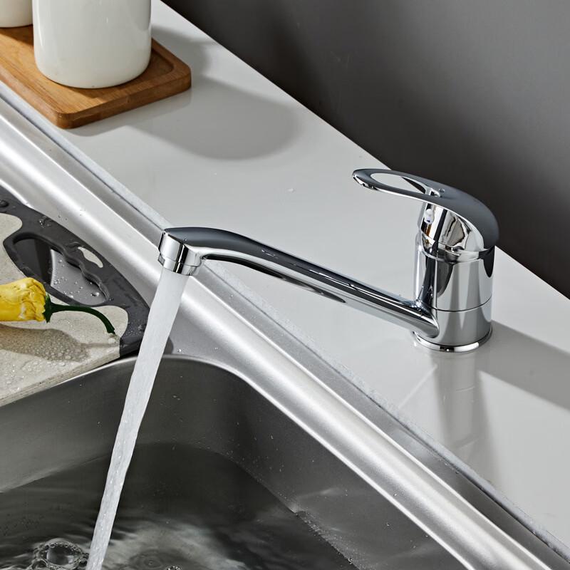 

TLXT Black Wall-Mounted Kitchen Faucet