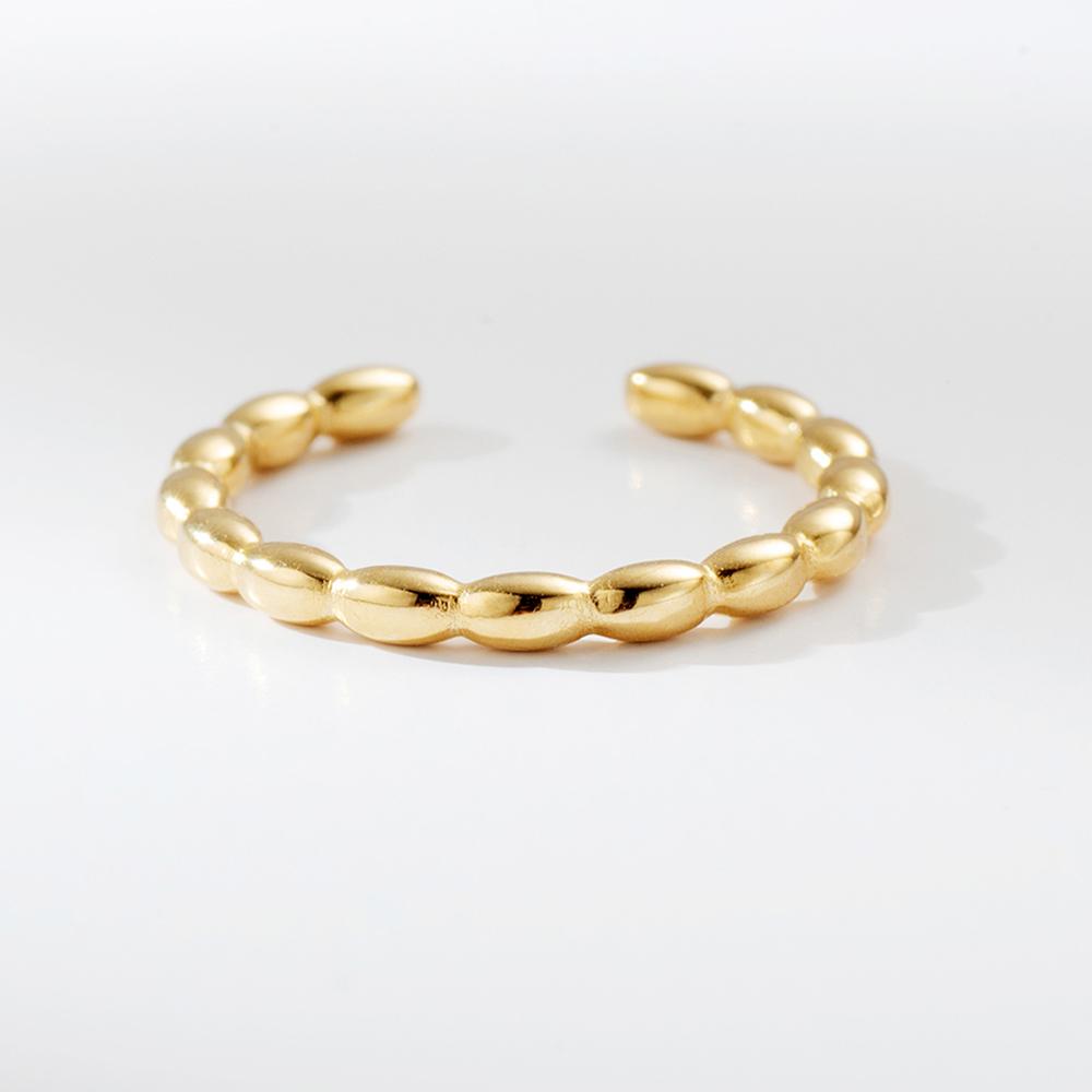WILD & FREE Minimalist Stainless Steel Thin Adjustable Rings for Women Classic Simple Trendy Accessories Jewelry
