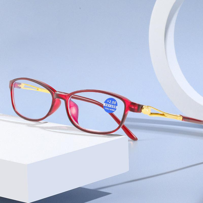 Reading Glasses Women Fashion HD High Quality Hyperopia Glasses Men Anti Blue Light Computer Eyewear +1.0 +1.5 +2.0 +2.5 To +4.0