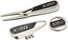 DUNLOP XXIO Clip Marker Green Fork Gift Silver GGF-25310