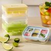 Square Ice Cube Tray Stackable Pp Ice Cube Freezer Molds Easy Release Ice Cube Maker For Whiskey Cocktail Coffee Kitchen Tools