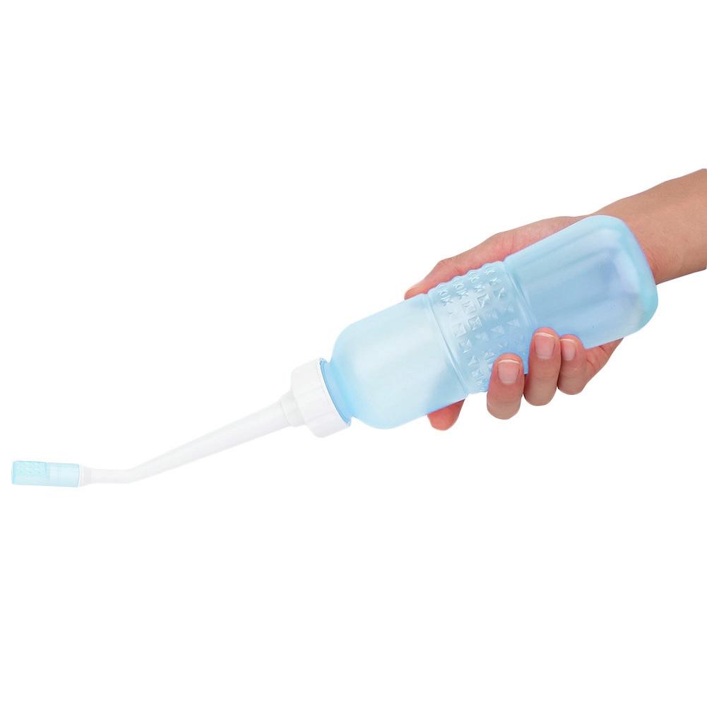 Tragbarer Hand-Bidet-Sprayer Intimbereich Analreiniger Reinigung für Frauen Alte Menschen (Rosa)
