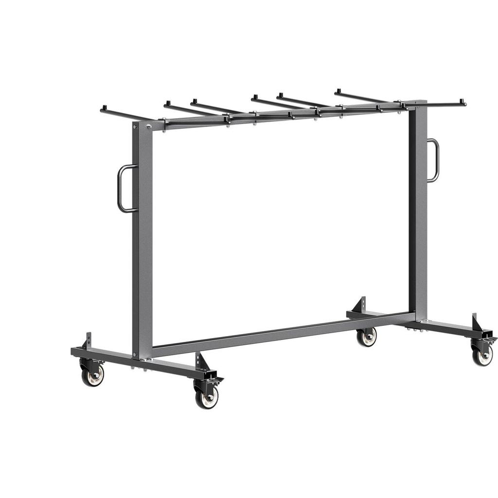 Folding Chair Rack Cart for 42 Chairs or 12 Tables of 400 LBS with Wheels