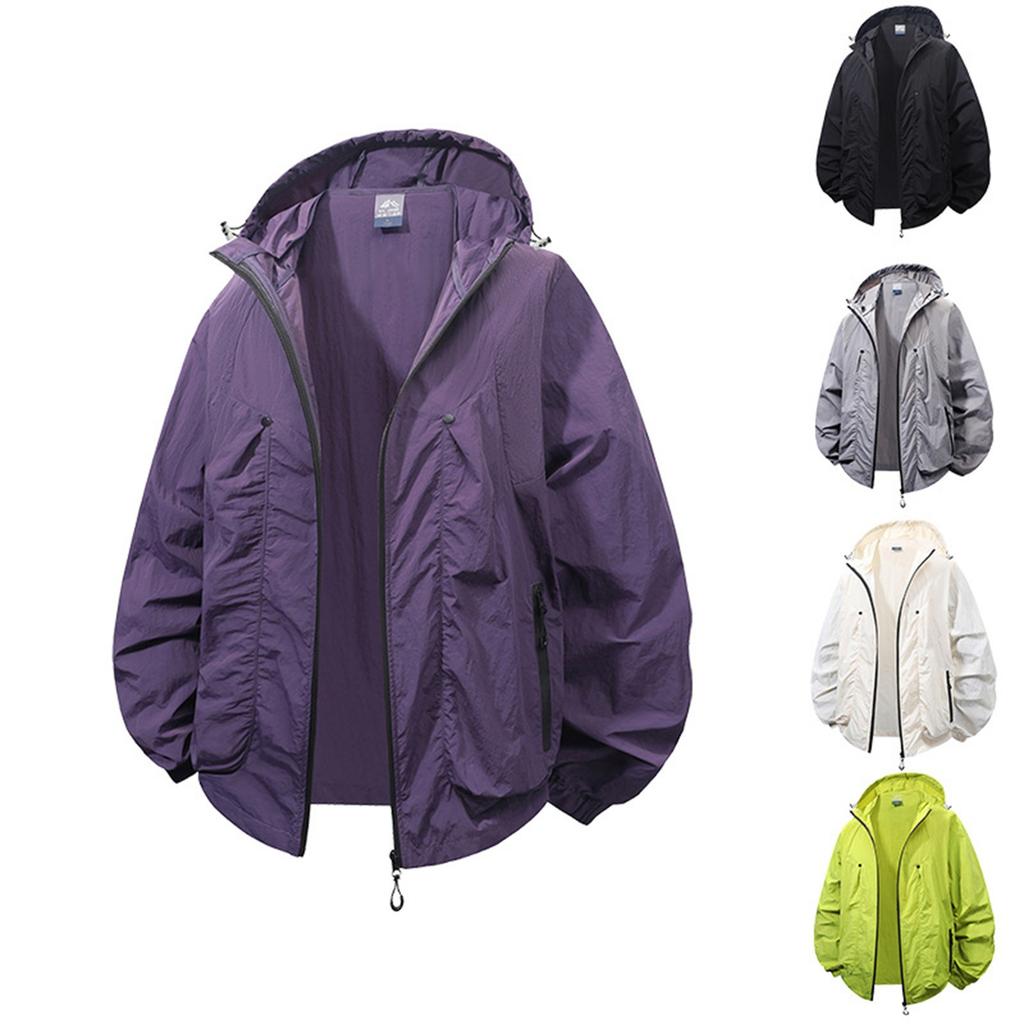 Men's And Women's Sun Clothing, Same Summer Sports Outdoor Light Breathable Anti-ultraviolet Sun-shading Skin Clothing