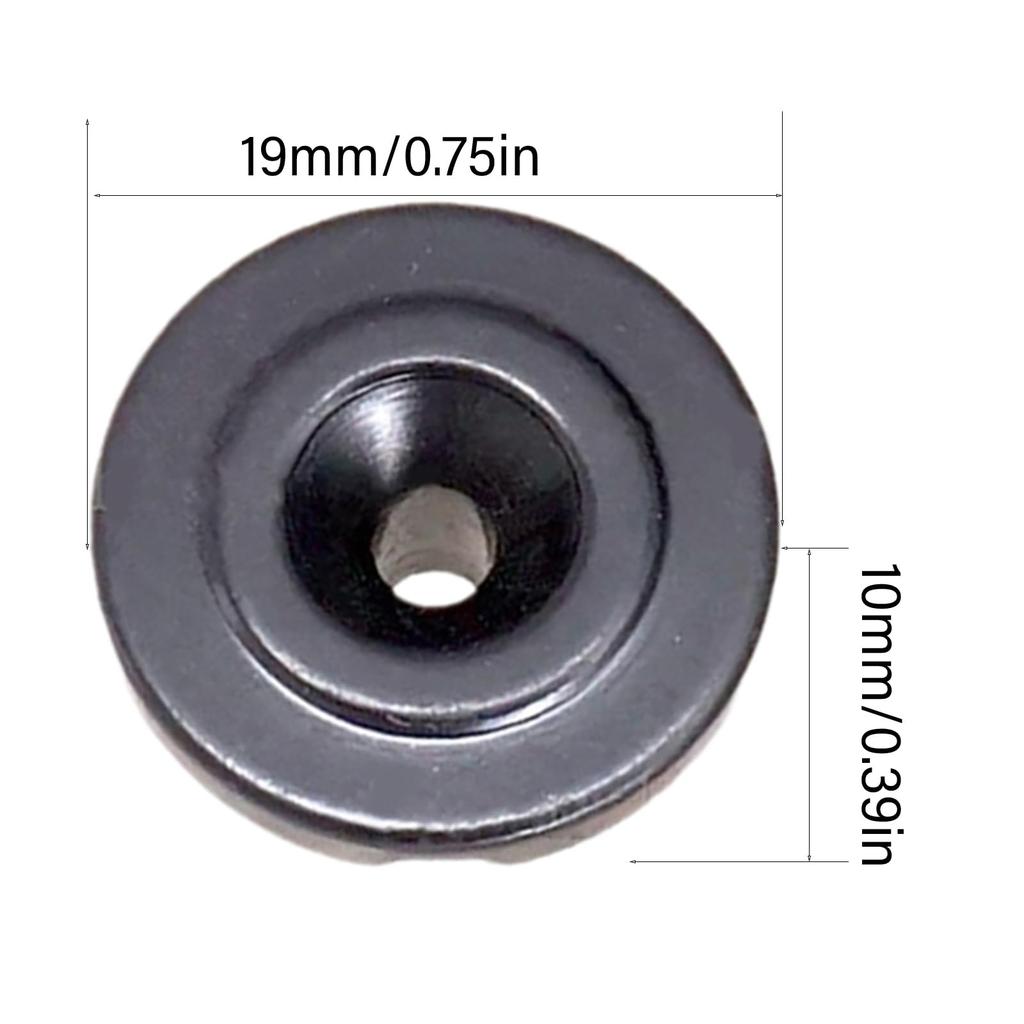 2PCS Round Slotted String Retainer Guide Tree Replacement Vintage Style Tree String Base Accessory Replacement Tool Electrical Clamp