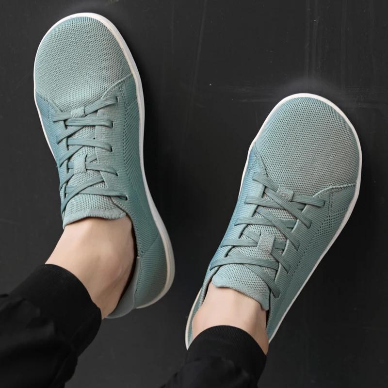 Minimally Designed Mesh Shoes For Women'S Walking Shoes In Summer  New Wide Toe Lace Up Soft Soled Casual Sports Shoes 36-46