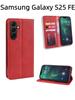 For Samsung Galaxy S25 FE / S26 FE Case Flip Wallet Magnetic Buckle Retro Leather Cover for Samsung Galaxy S25 FE / S26 FE Phone Back Cover