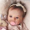 18in Collectible Cuddle Doll Soft Vinyls Caucasian Reborns Toy with Veins Kids and Grandma Best Companies Collector Toy