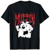 Muffin Metal White Heeler Emotions Grunge Scream TShirt Humor Funny Feeling Graphic Saying Tee Cute Dog Lover Short Sleeve Tops