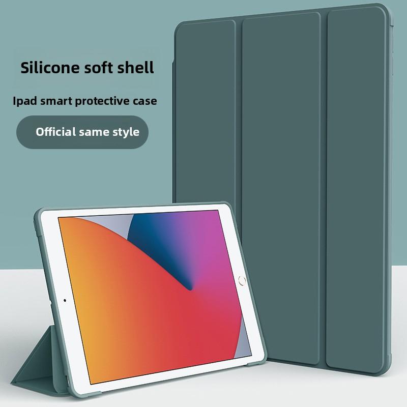 Soft Silicone 3 Fold Case for 2022 iPad 10 10.2 Inch iPad Pro 11 Mini 6 Air 5 Protective Cover