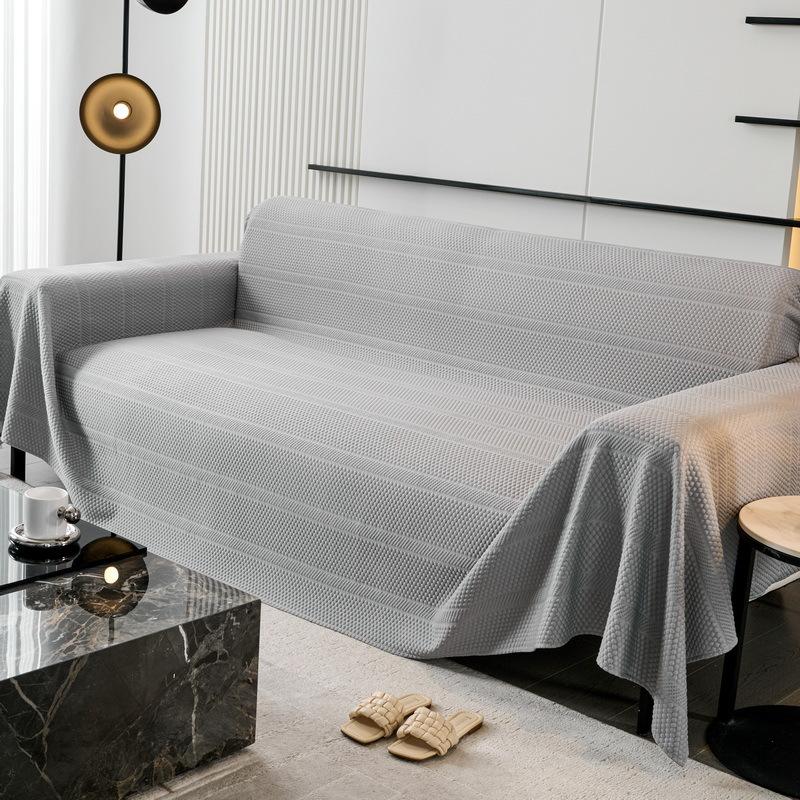 Summer Cool Sofa Cushion Cover Cloth Simple Modern Universal Full Covered Dustproof a Whole High-Grade Sofa Towel