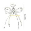 W89C Women Girls Cellphone Pendant Hanging Cord Beaded Telephone Strap Jewelry Chain