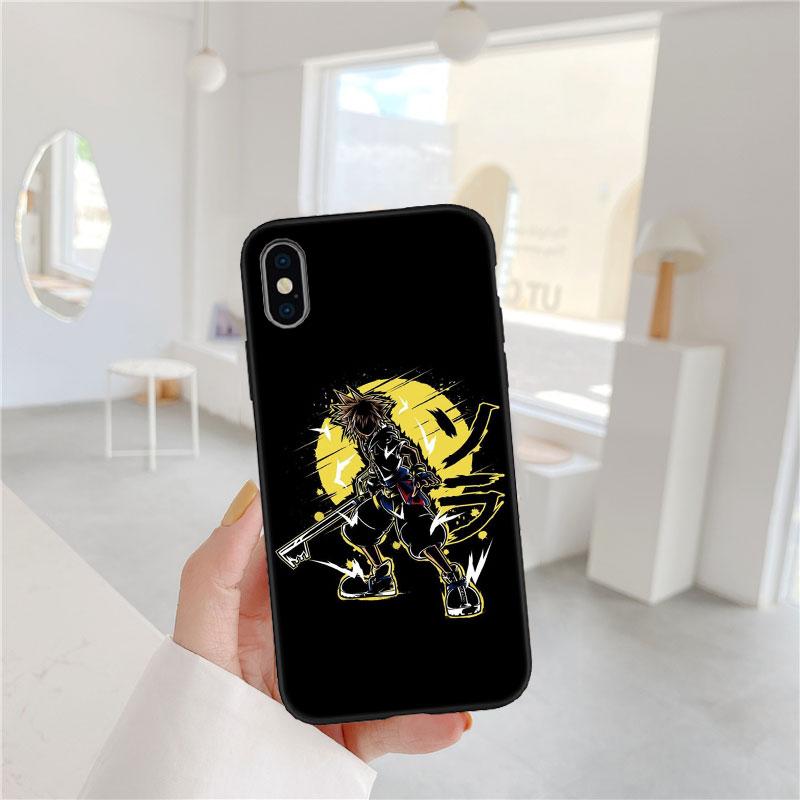 CJ73 Kingdom Hearts Soft Shell Phone Case for Redmi Note 13 14 Pro+ Plus A3 A3X 13X 13C 13R 14S 14C 14R