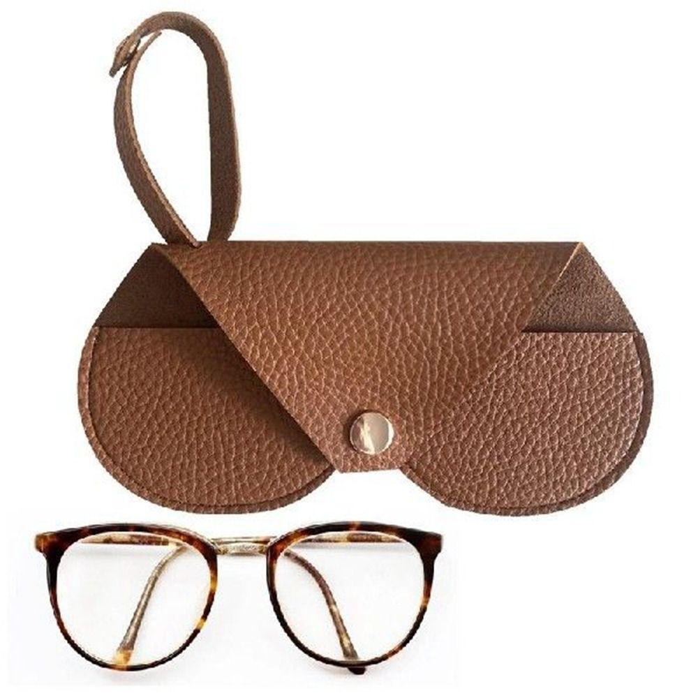 

Мягкая кожаная сумка для очков из искусственной кожи, водонепроницаемая женская сумка в корейском стиле