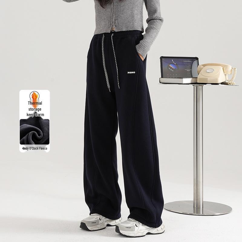 

Джоггеры для девочек с флисовой подкладкой, облегающего кроя - Зимняя коллекция 2025 155 cm