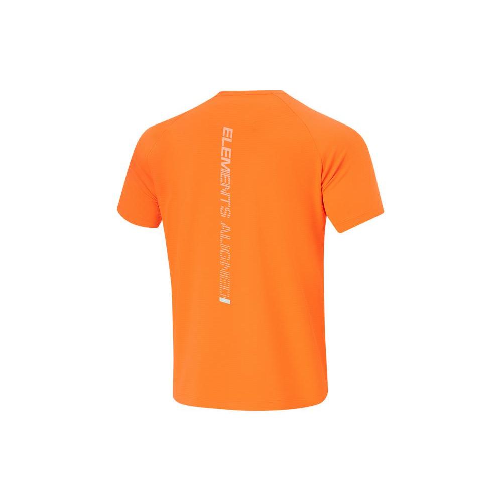 Li Ning Fitness Series T Shirt Men's Carrot Orange ATSU429-7