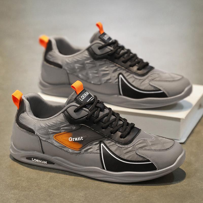 

Спортивная и досуговая обувь мужская весна 2025 новый модный тренд мужская обувь дышащая универсальная обувь для серфинга на шнуровке модная обувь для мужчин 39 серый