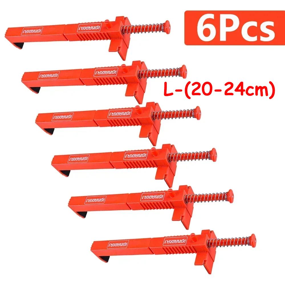 1-6pcs Bricklaying Wire Drawer Brick Liner Wall Building Wire Frame Brick Liner Runner Engineering Construction Tools