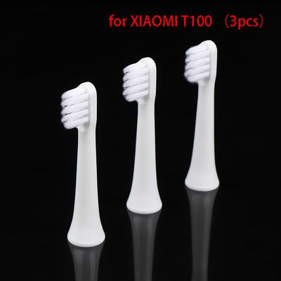 3Pc Xiaomi T100 Electric Replacement Toothbrush Head Clean Bristle Brush Nozzles