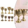 Goblet Vintage Wine Cup 40/100ml Bronze Color Vintage