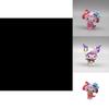 Cute Kuromi My Melody Figure Toy Playset Cake Topper For Diy Accessories