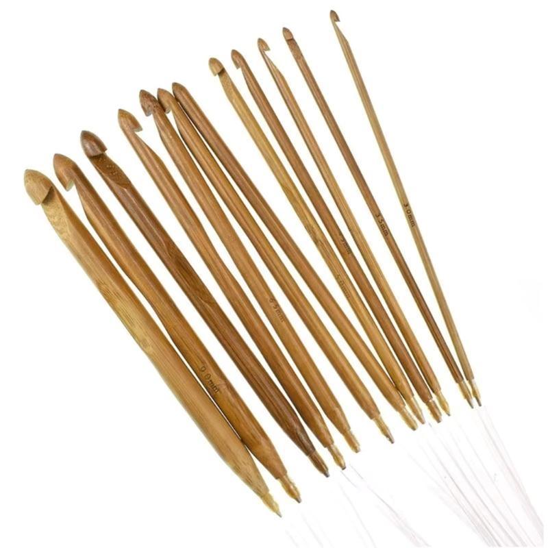 

Crochet Hook Set with Cable Plastic Carpet Rug Weave Knitting Needle to Beginner or Professional Crocheting Projects CHINA