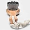 Facial Brush Soft Natural Bristle Exfoliating Skin Cleansing Cleanser With Wooden Handle