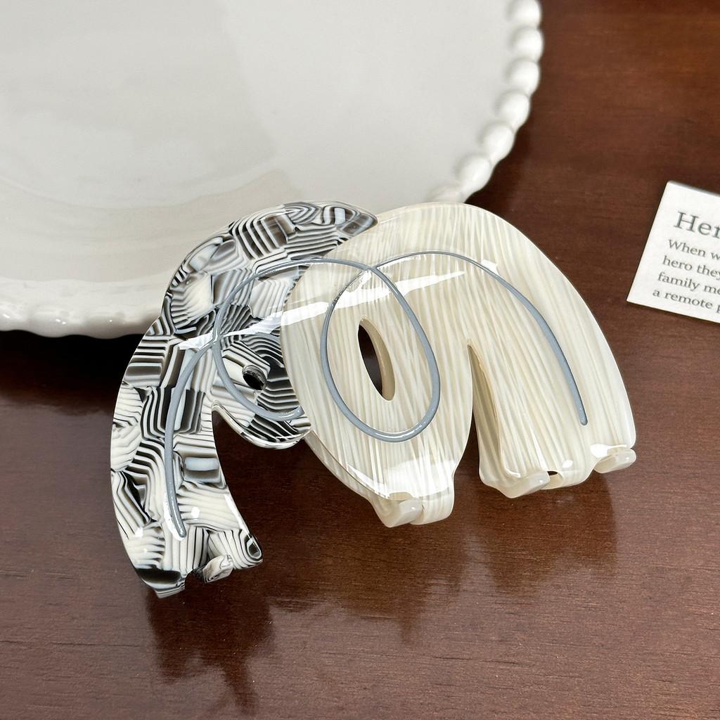 Elegant Dorwei Designer Acetate Hair Clip For Stylish High Ponytails In Unique Colors