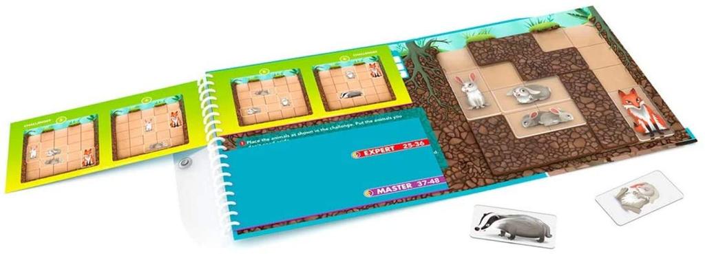 Smart Games Rabbit Hole Brain Training Magnetic Puzzle Game SGT290JP Authentic