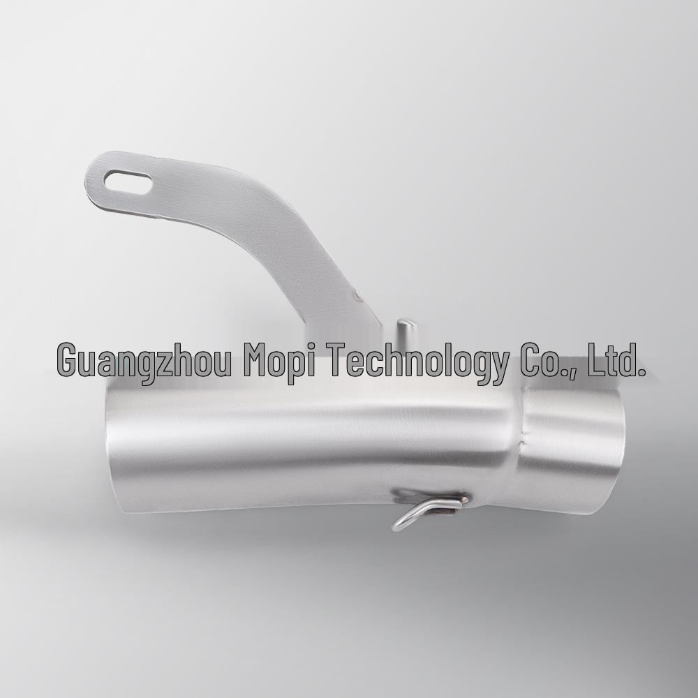 CY 800 Edelstahl Motorrad Auspuff Mittel-Heckteil-Kit, Einfache Installation