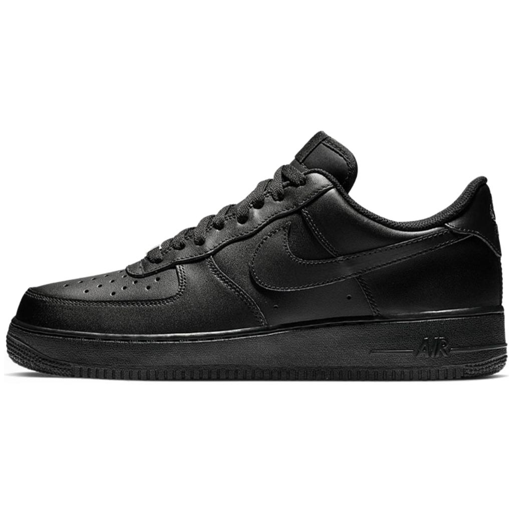 Nike Air Force 1 Rezistente la abraziune Pantofi de Skateboard cu profil redus Unisex Negru CW2288-001(Echipa91-  )