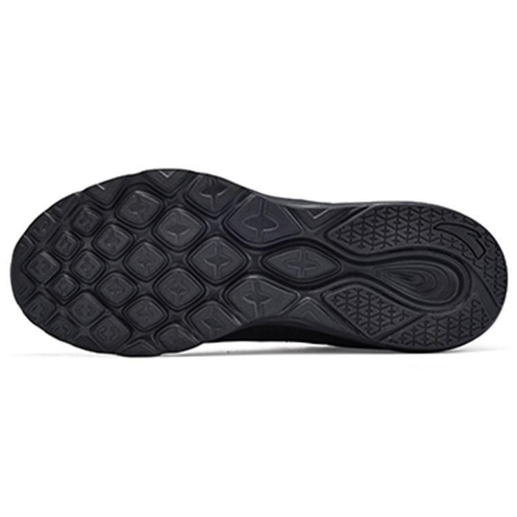 Anta Water Resistant Shock Absorbing Non Slip Durable Low Top Running Shoes Women Sneakers Black Pink 922355592-1