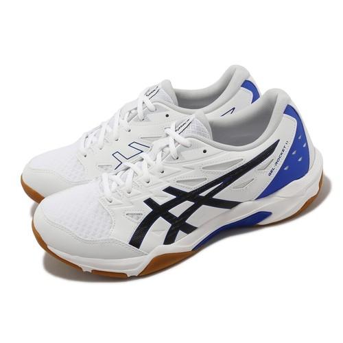 

Asics Гель Ракетный 11 Белый Синий 1071A091-100 EU 39 чёрный/белый