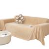 Plush Sofa Cover Cloth Non-Slip Sofa Cushion Sofa Cover Sofa Cover Towel Four Seasons Universal Chenille Cream Style