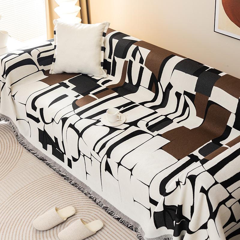 Decoración Hogar Chenille Sofa Cover Cloth Sofa Blanket Full Cover Universal Couch Towel Cover Dust Proof Sofa Cushion Cover