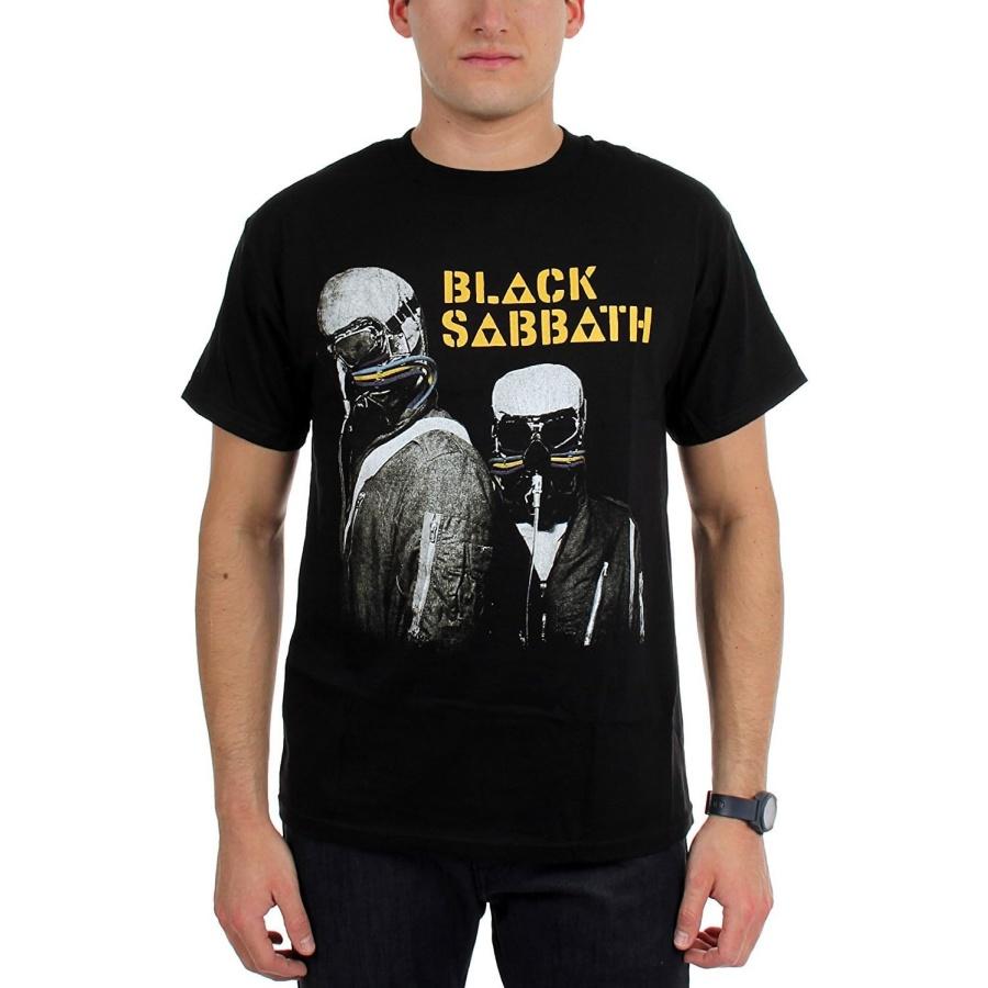Black Sabbath Never Say Die Album Cover Logo T-Shirt M Black S