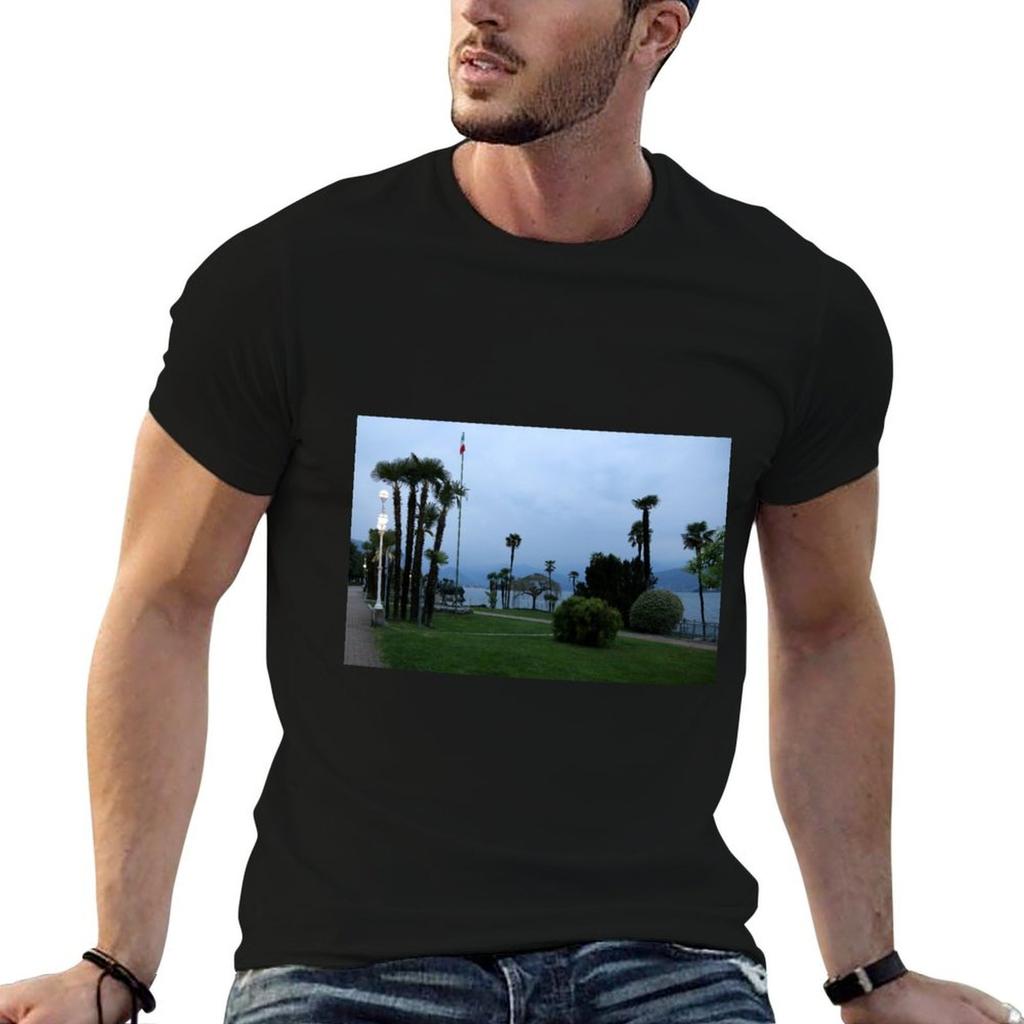 Lake Maggiore TShirt t shirt Unisex cotton anime tshirt printed t shirts for Unisex Tshirt