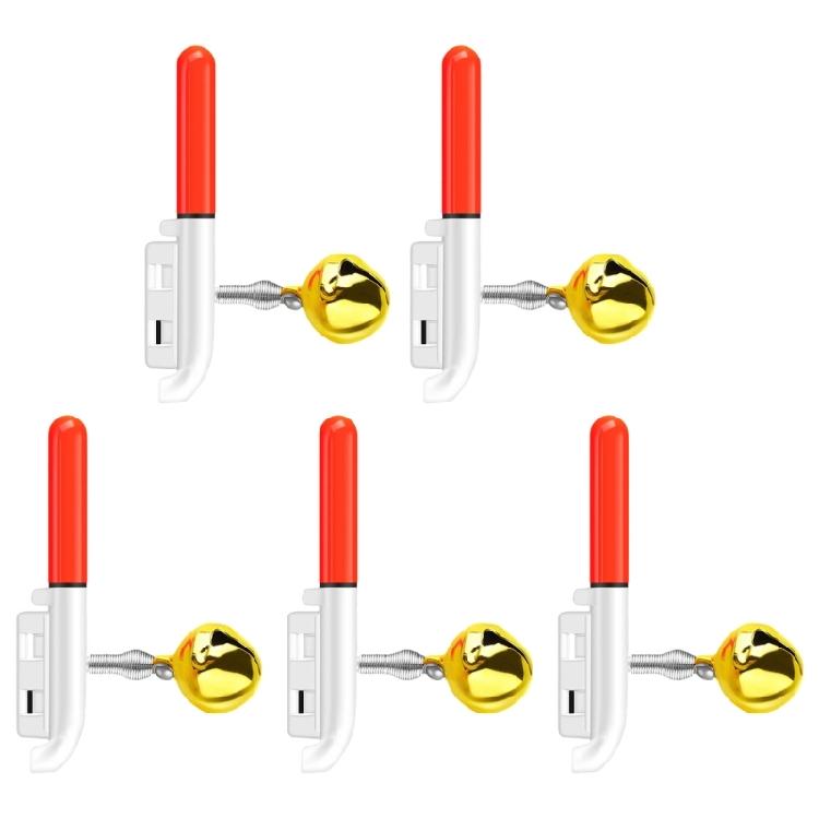 Прочность Влагозащищенные Датчики Клевков для Рыбалки Ночные Датчики Клевков Колокольчики Световые Погружной Устройство Оповещения о Клевках