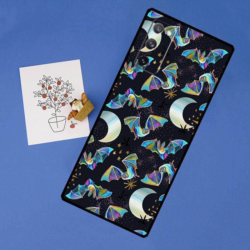Halloween Bat Phone Case For Samsung Galaxy S25 Ultra S9 S10 S20 S21 S22 Plus S24 FE S23 Ultra Back Cover