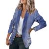 Women's Jacket Long Sleeve Cardigan Collar Single Button Business & Leisure Top