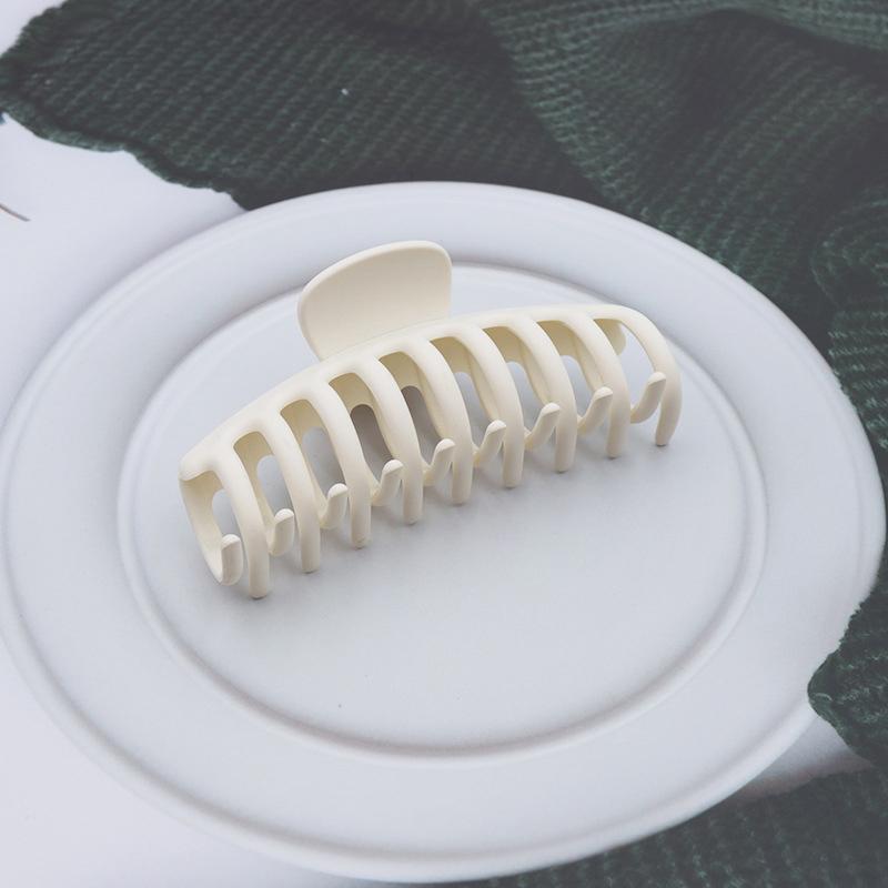 Nuova Pinza Artiglio Monocolore per Donna Pinze per Capelli Grandi Opache Pinza per Coda di Cavallo Pinze a Granchio Eleganti Accessori per Capelli da Donna