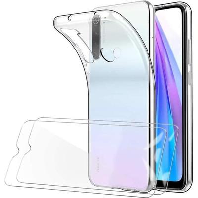 Protective Case - E.F.CONNECTION - Redmi Note 8T - Flexible - High Resistance - Transparent