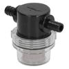 Water Pump Filter In Line Stainer Barb ABS 3 8in 1 2in Output for DC 12V 80 PSI Pumps