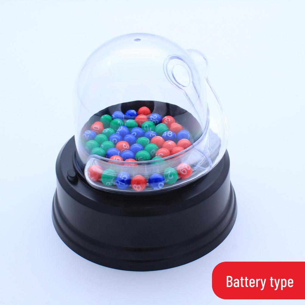 Electric Lucky Shake Machine: Lottery Number Selector - 3 Models Available
