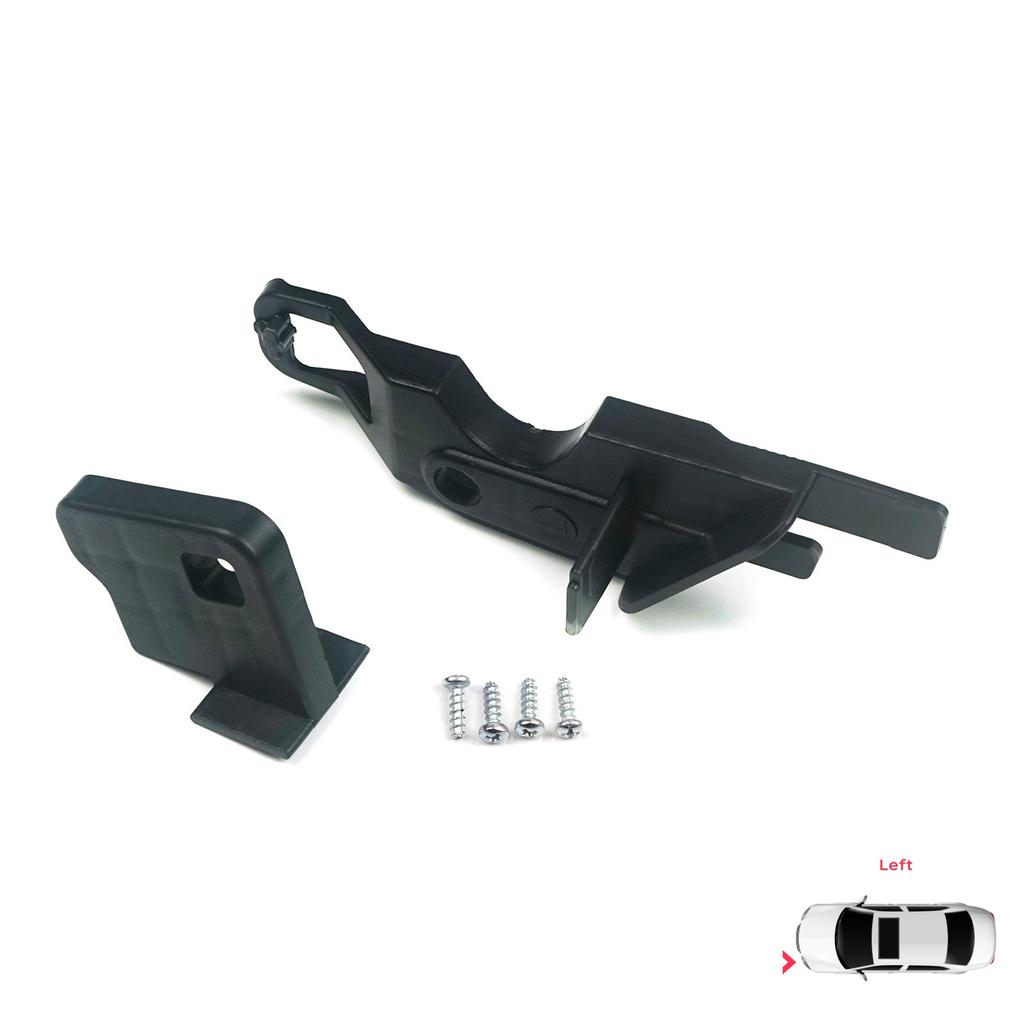 EHL518 Headlight Holder Mount Repair Bracket Tab Set Left Side for Peugeot 301 2012-2017 Pre-Facelift 9675139480